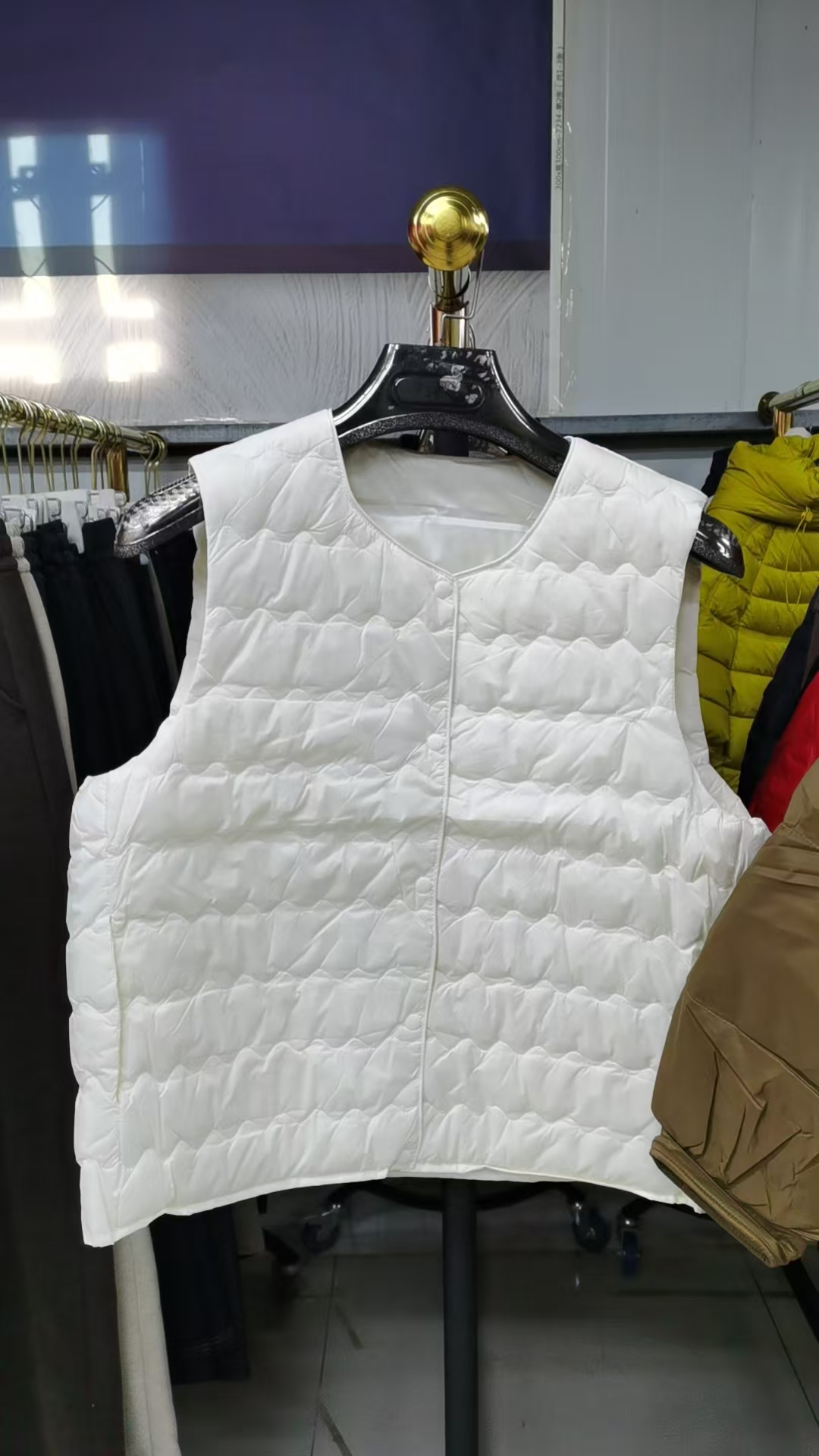  232女士冬季棉马甲