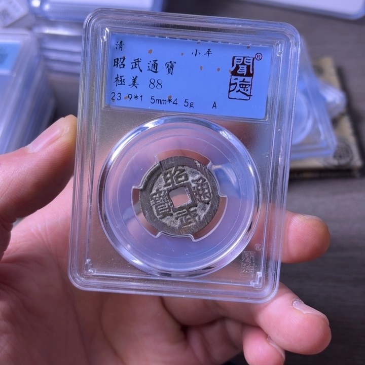 铜闻博文化昭武通宝