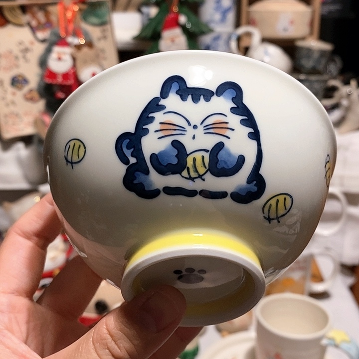 搪瓷防摔瓷米饭碗