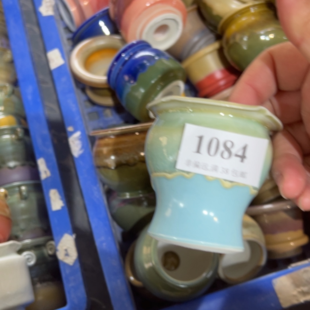 红陶景德镇手工花盆