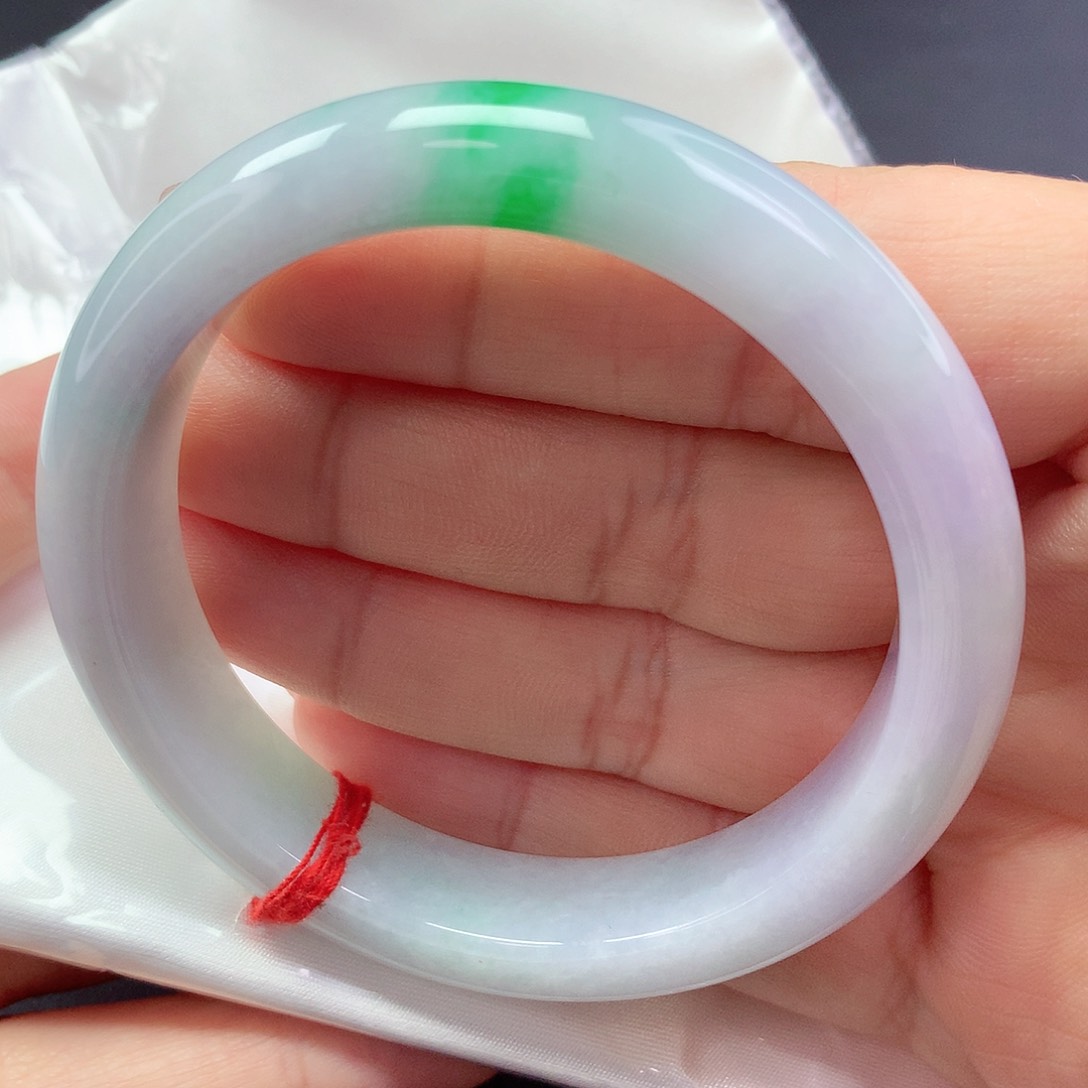 【闪购商品】翡翠手镯未镶嵌a 13424