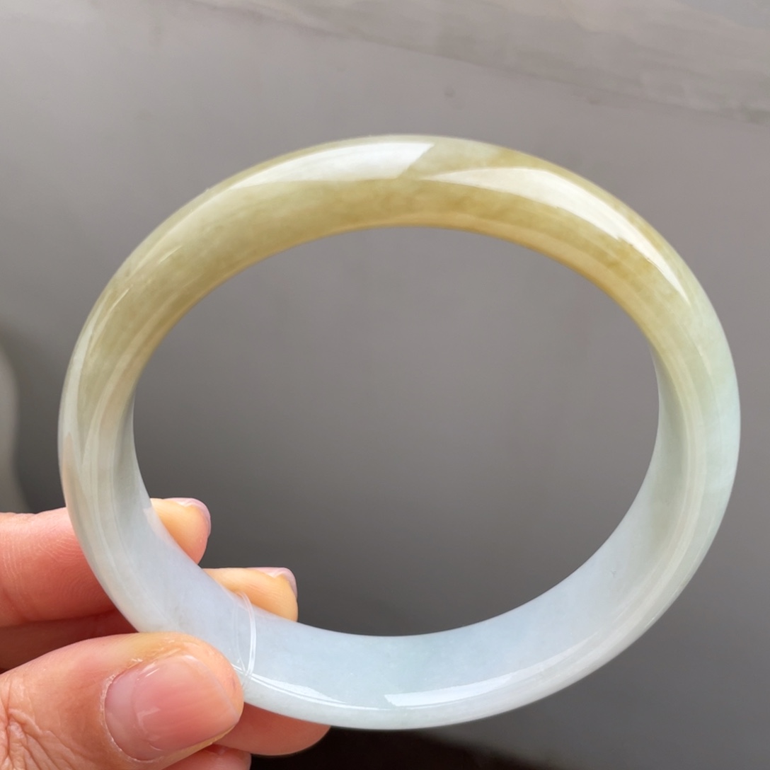 翡翠未镶嵌手镯翡翠手镯58