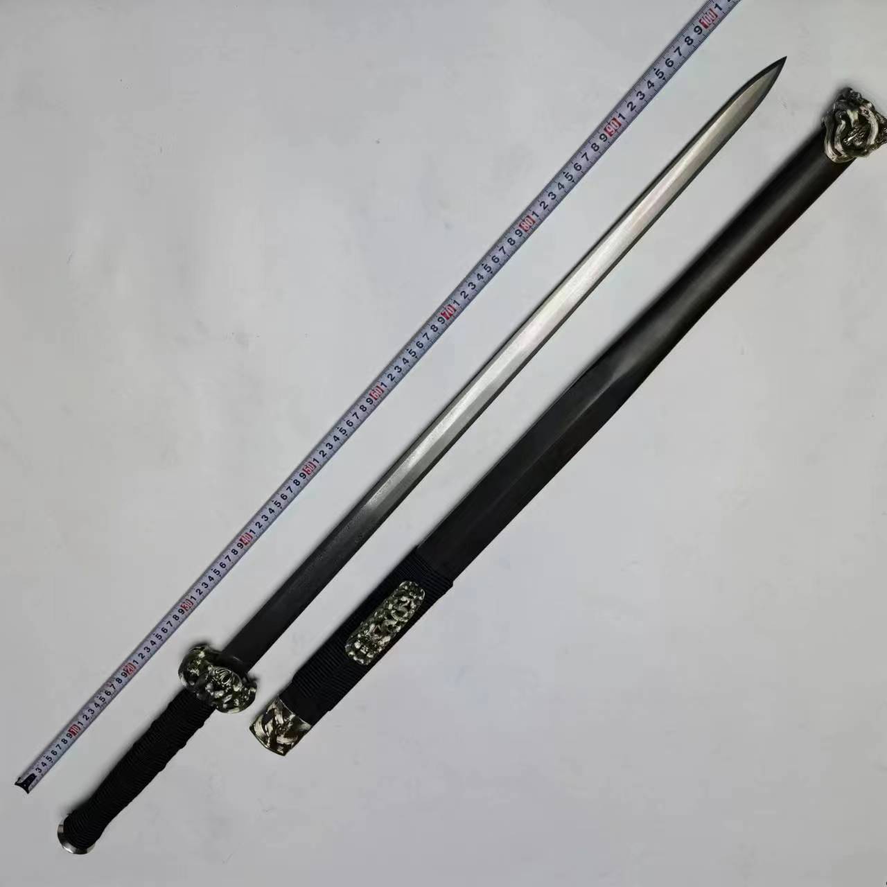 [九剑堂]紫铜櫑具汉剑龙泉宝剑刀剑直播工艺品摆件收藏未开刃
