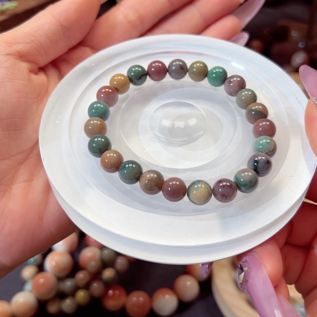 石英质玉未镶嵌手串起**品10