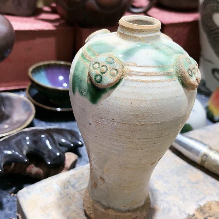 瓦当摆件摆件茶桌茶台陶瓷