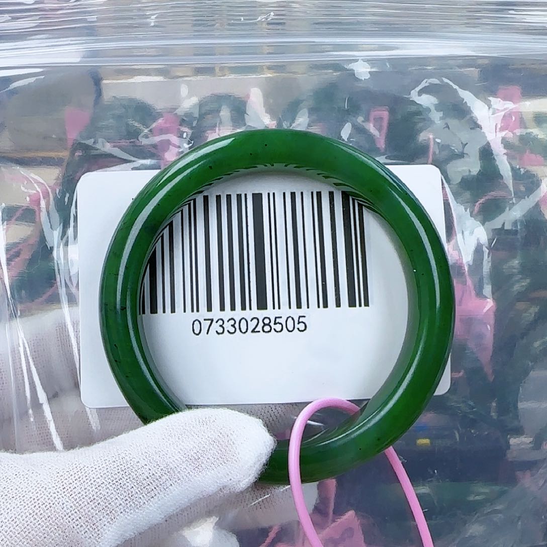 和田玉（碧玉）手镯未镶嵌5556