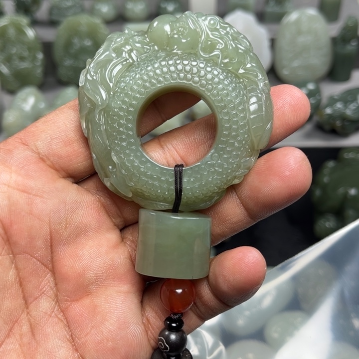 和田玉把件未镶嵌