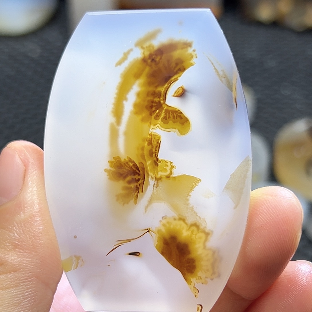 玛瑙/玉髓未镶嵌珠宝半成品
