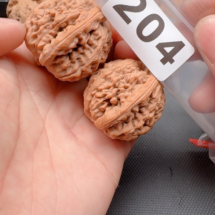 文玩核桃把件三****}虎头王39