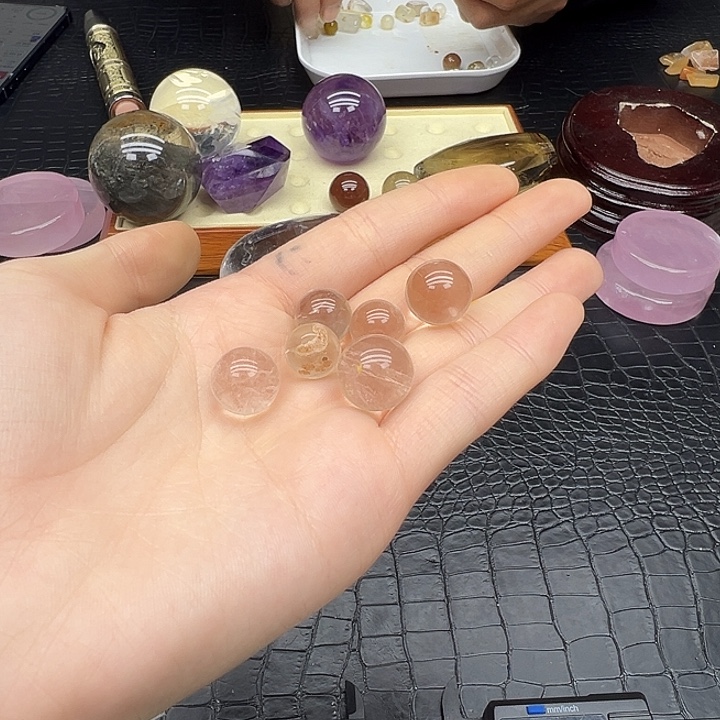 未镶嵌水晶珠宝半成品170水晶