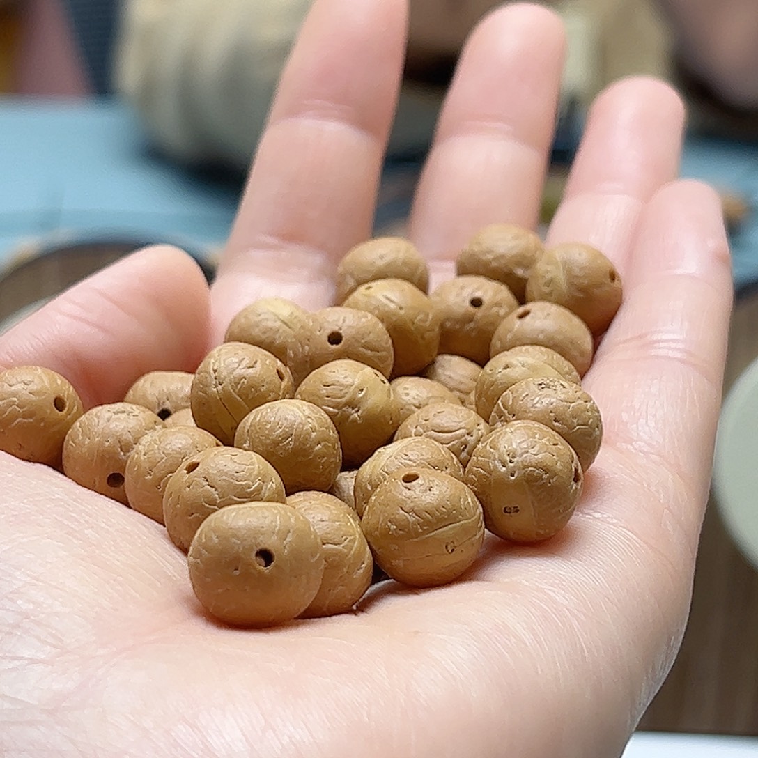 大***兰凤眼菩提手串12微瑕，9@2710