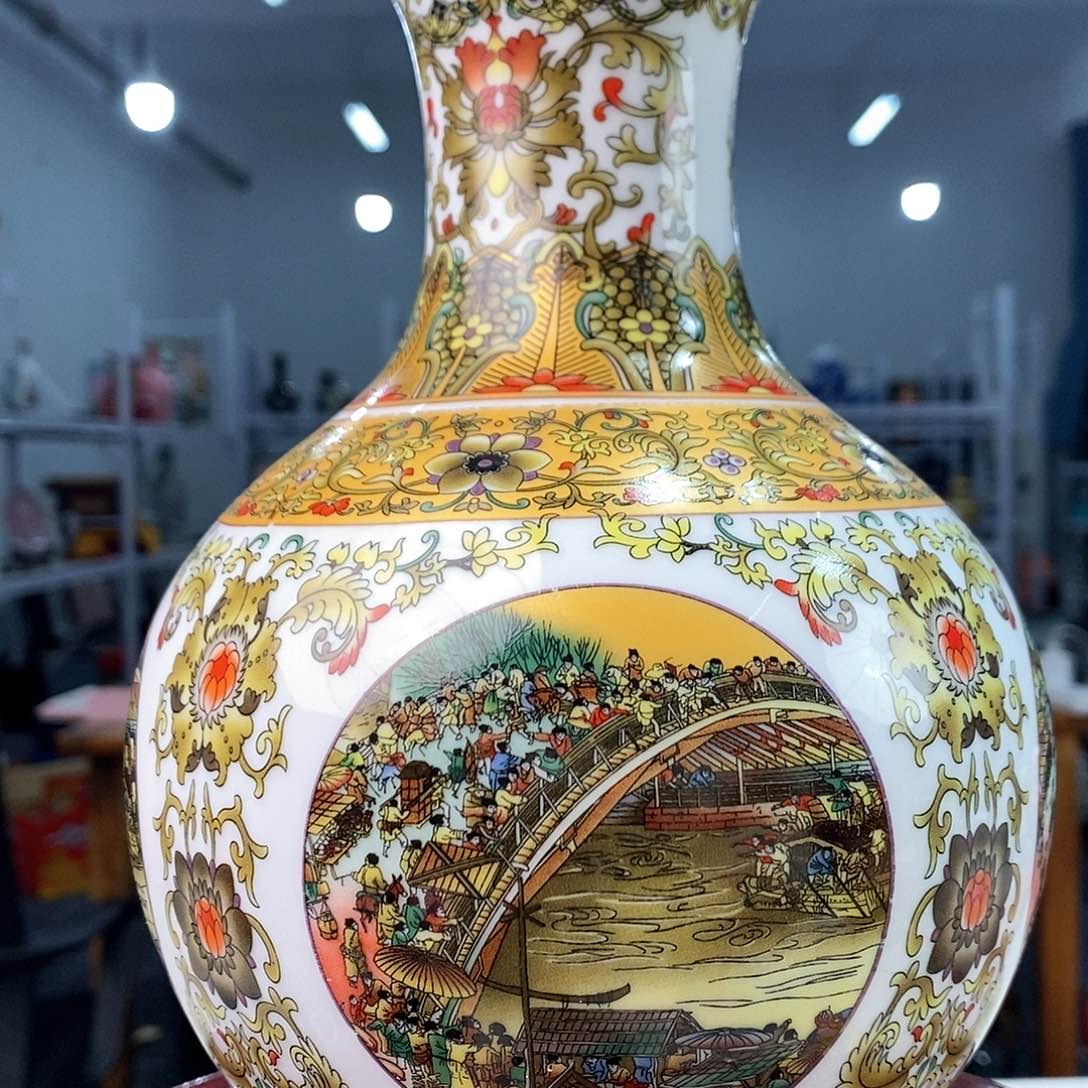 景德镇陶瓷花瓶摆件