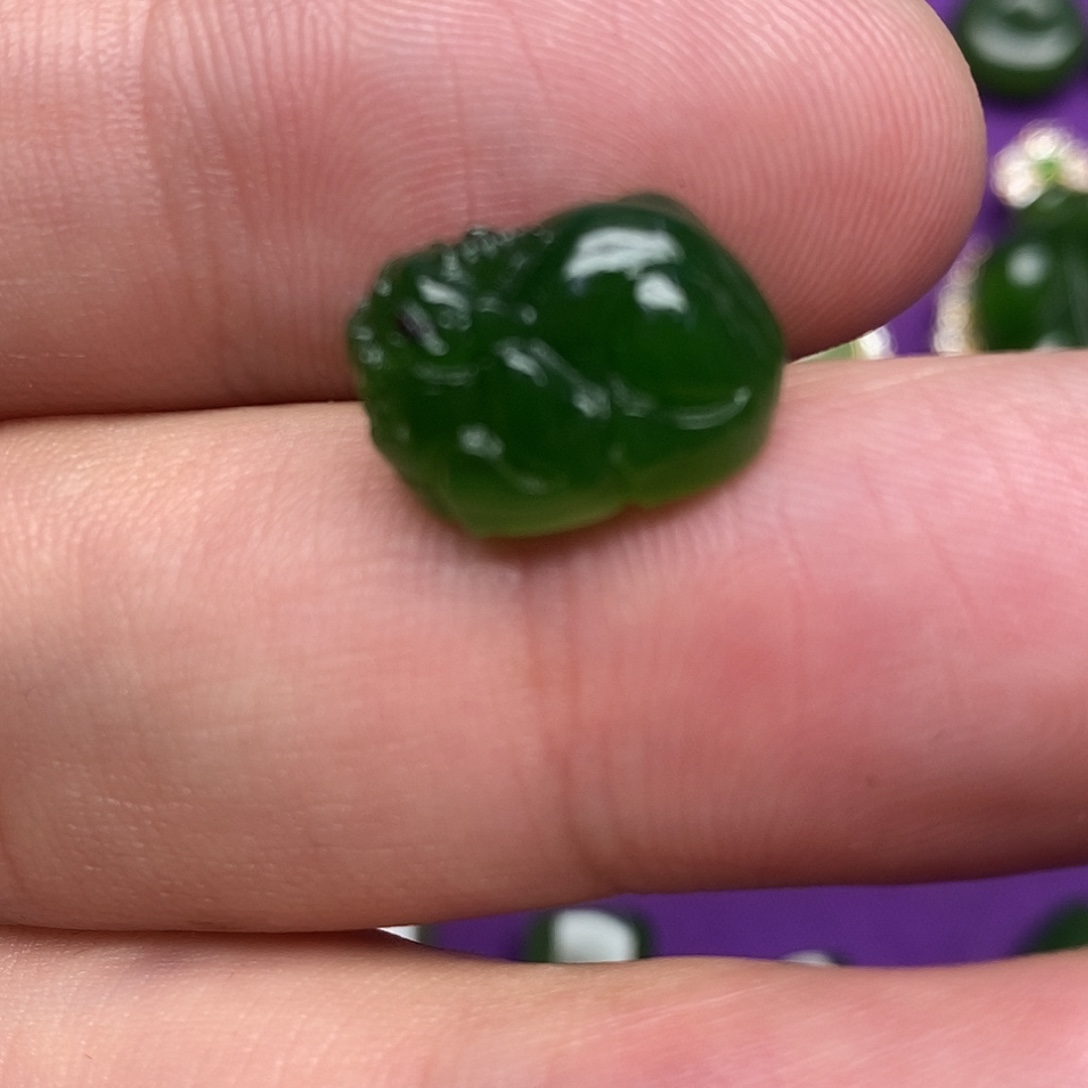 7***2和田玉（碧玉）未镶嵌吊坠(不含链)