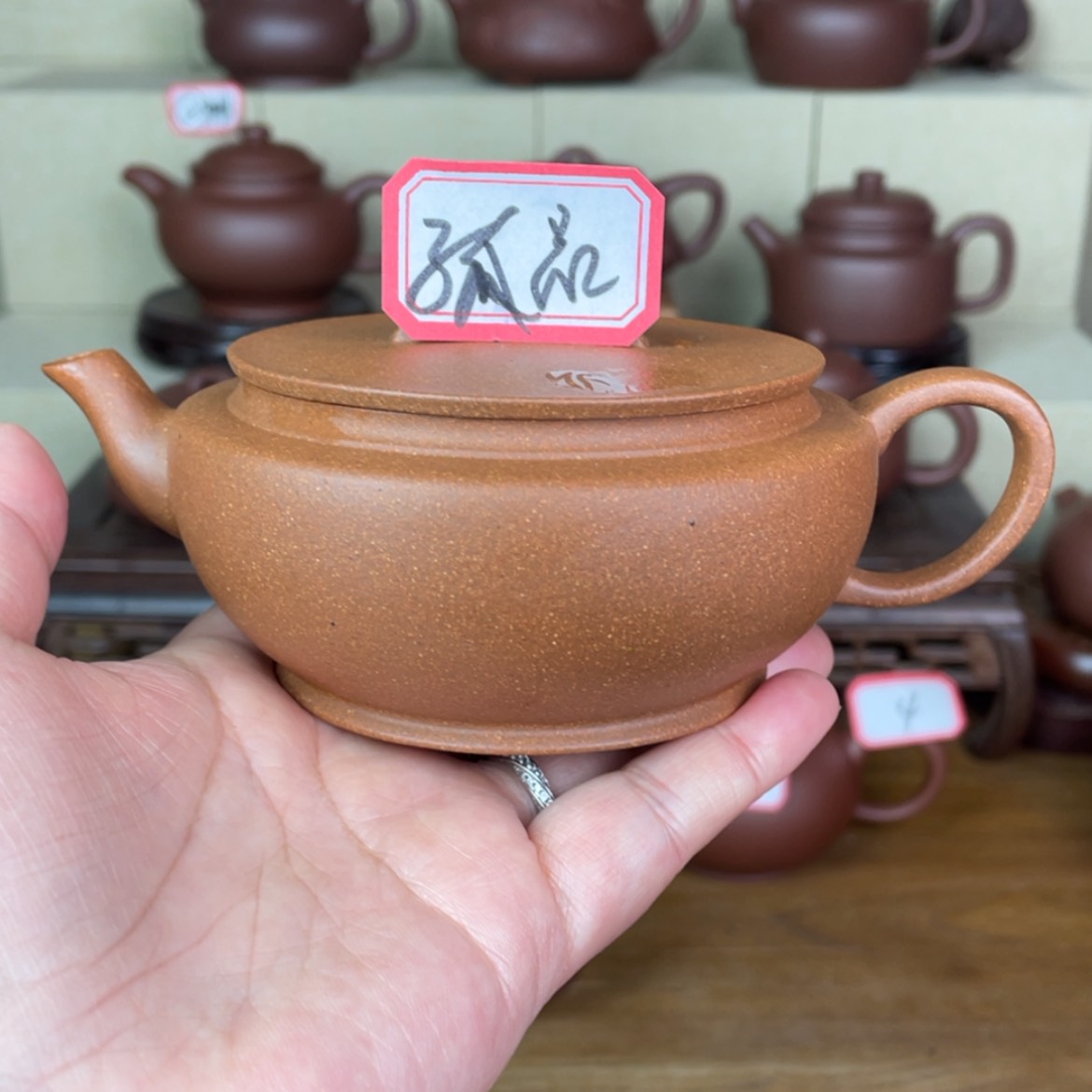 【闪购商品】紫砂茶壶十**伏黄降坡汉瓦壶