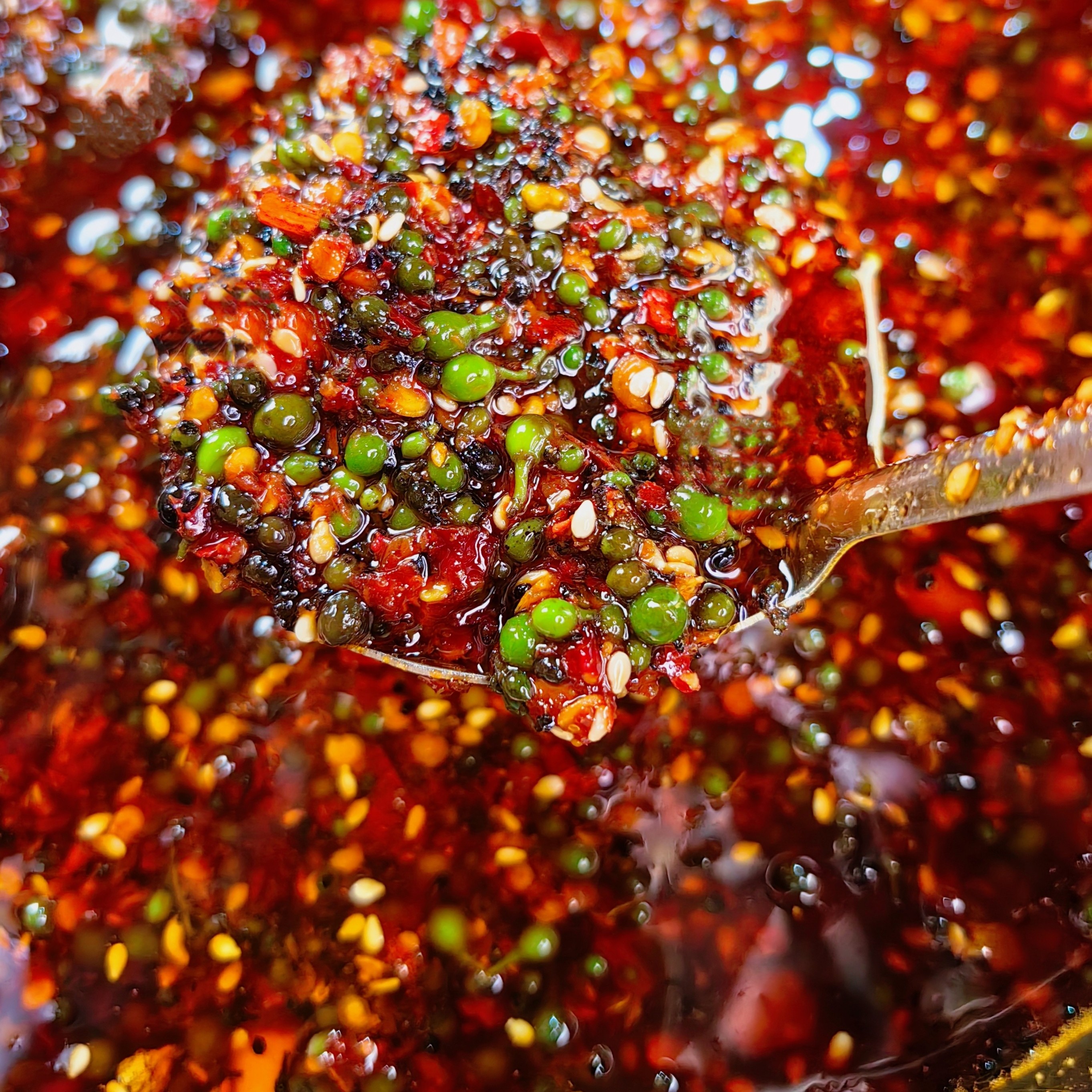 2025湖南手工木姜子油辣椒自制山胡椒油辣姜子 开盖即食