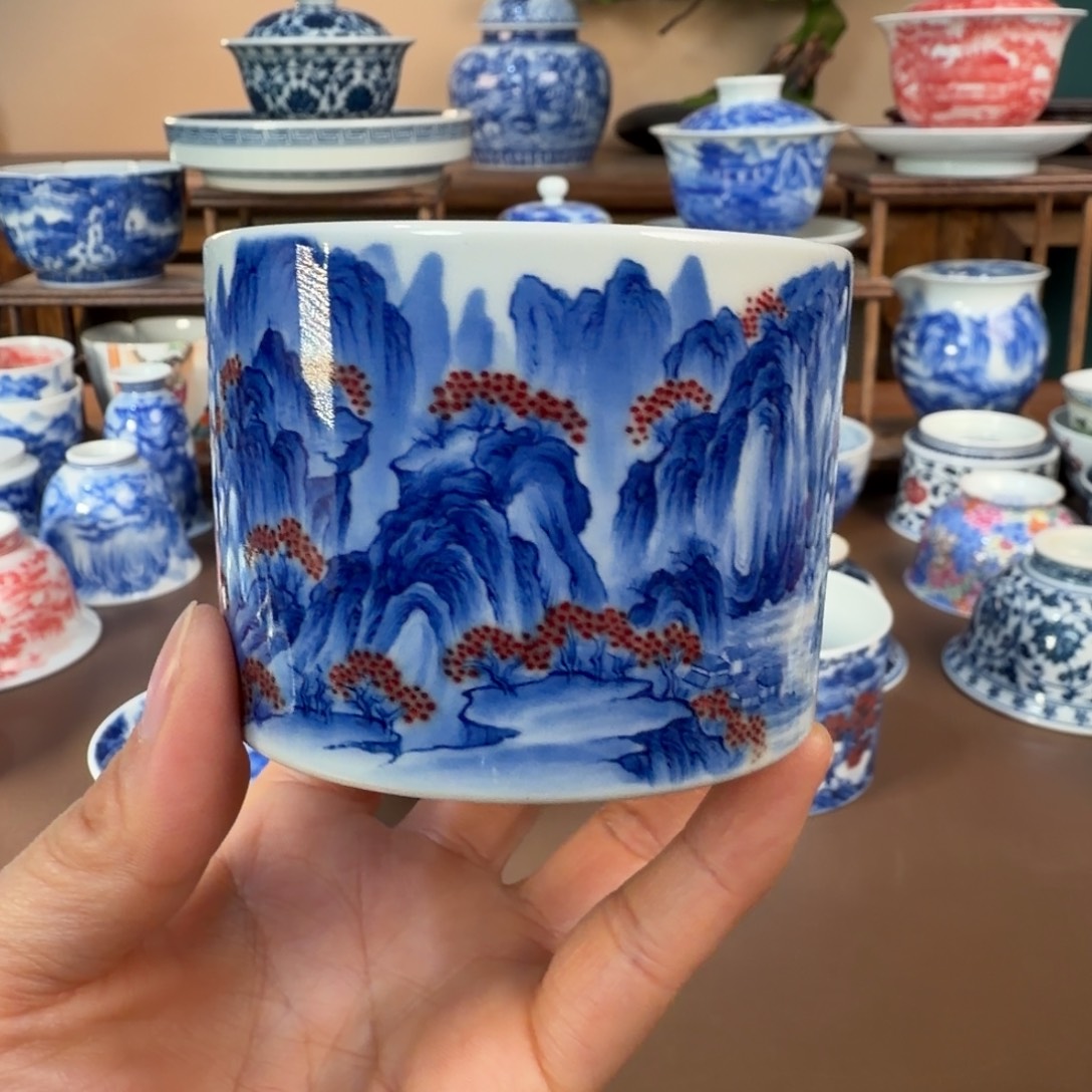 景德镇陶瓷手工手绘