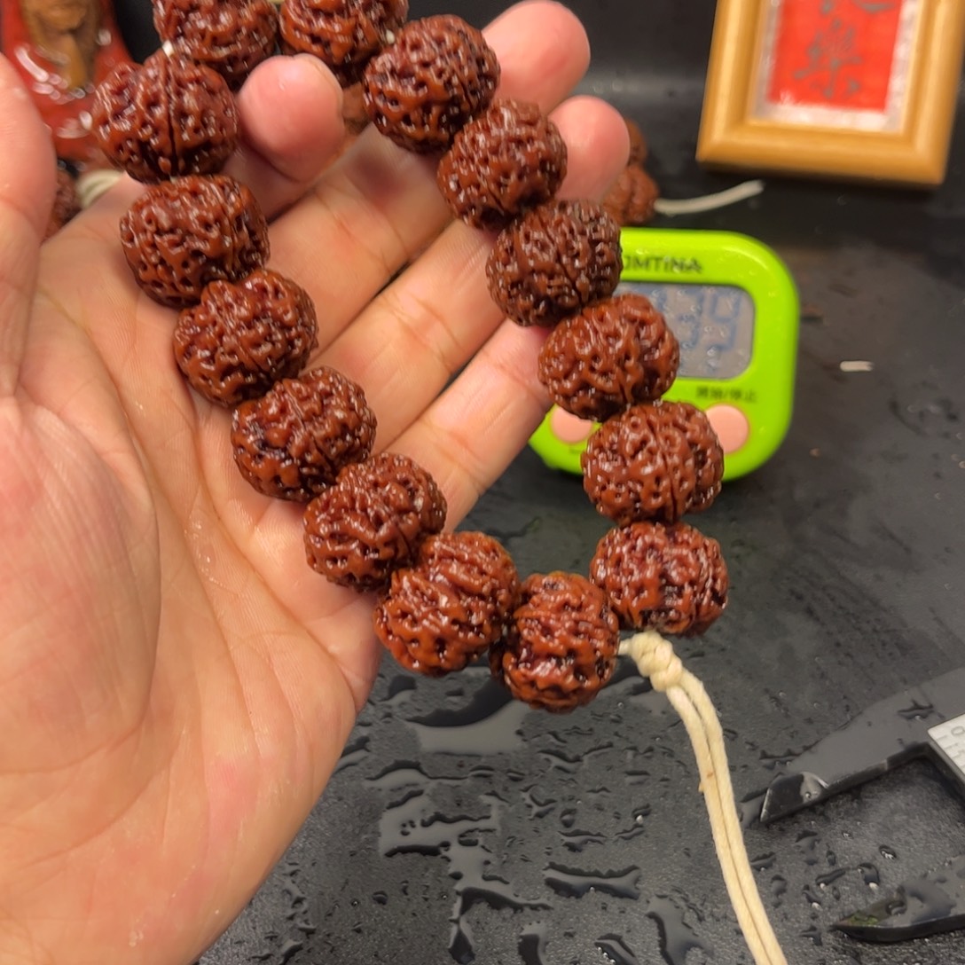 青***萍吊坠金刚菩提23梅花