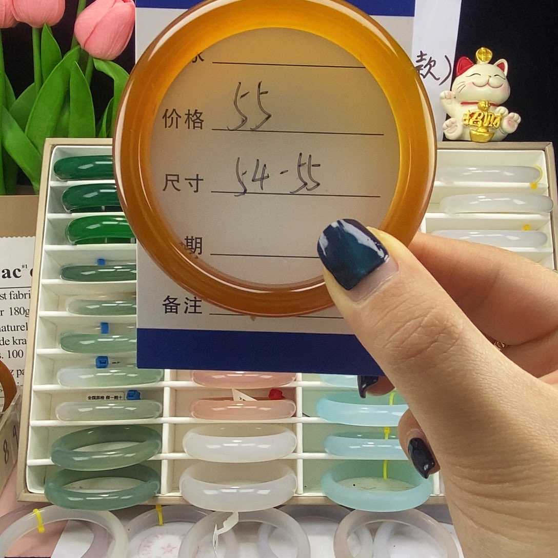 玛瑙/玉髓未镶嵌手镯