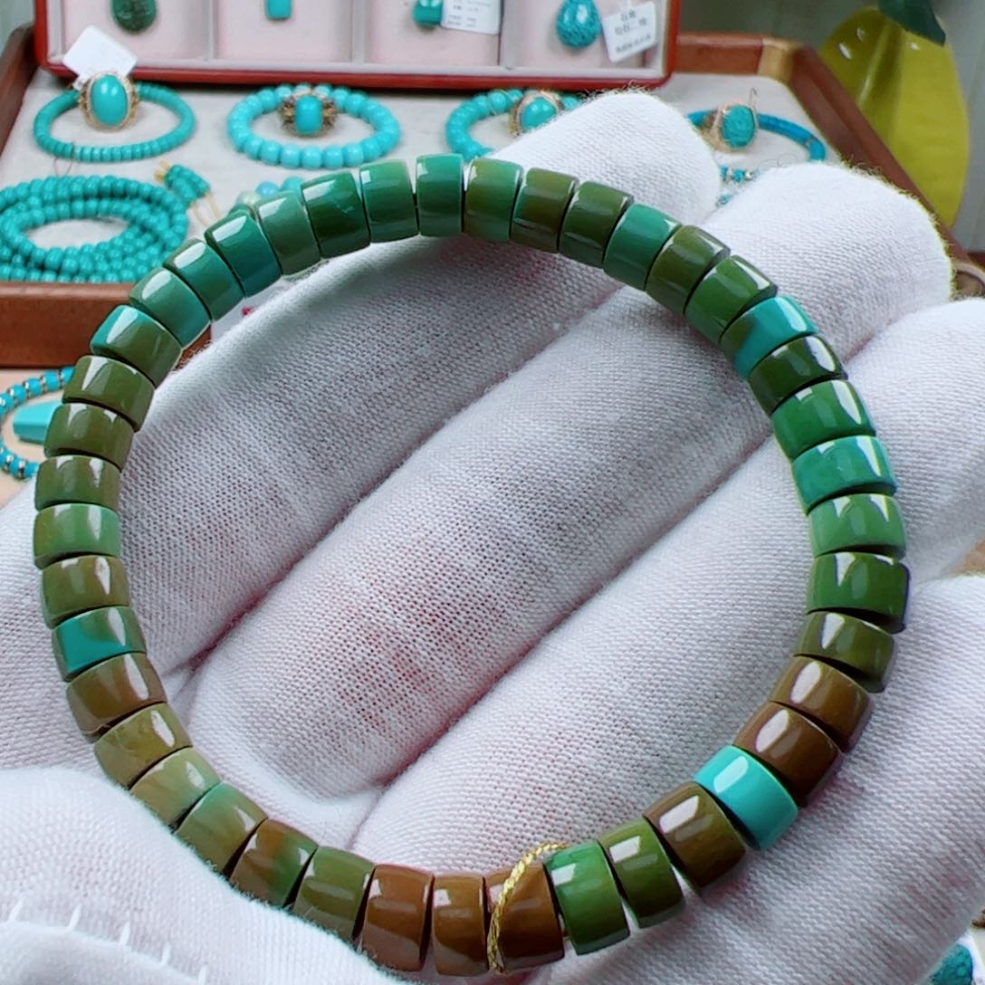 绿松石挂件未镶嵌1串