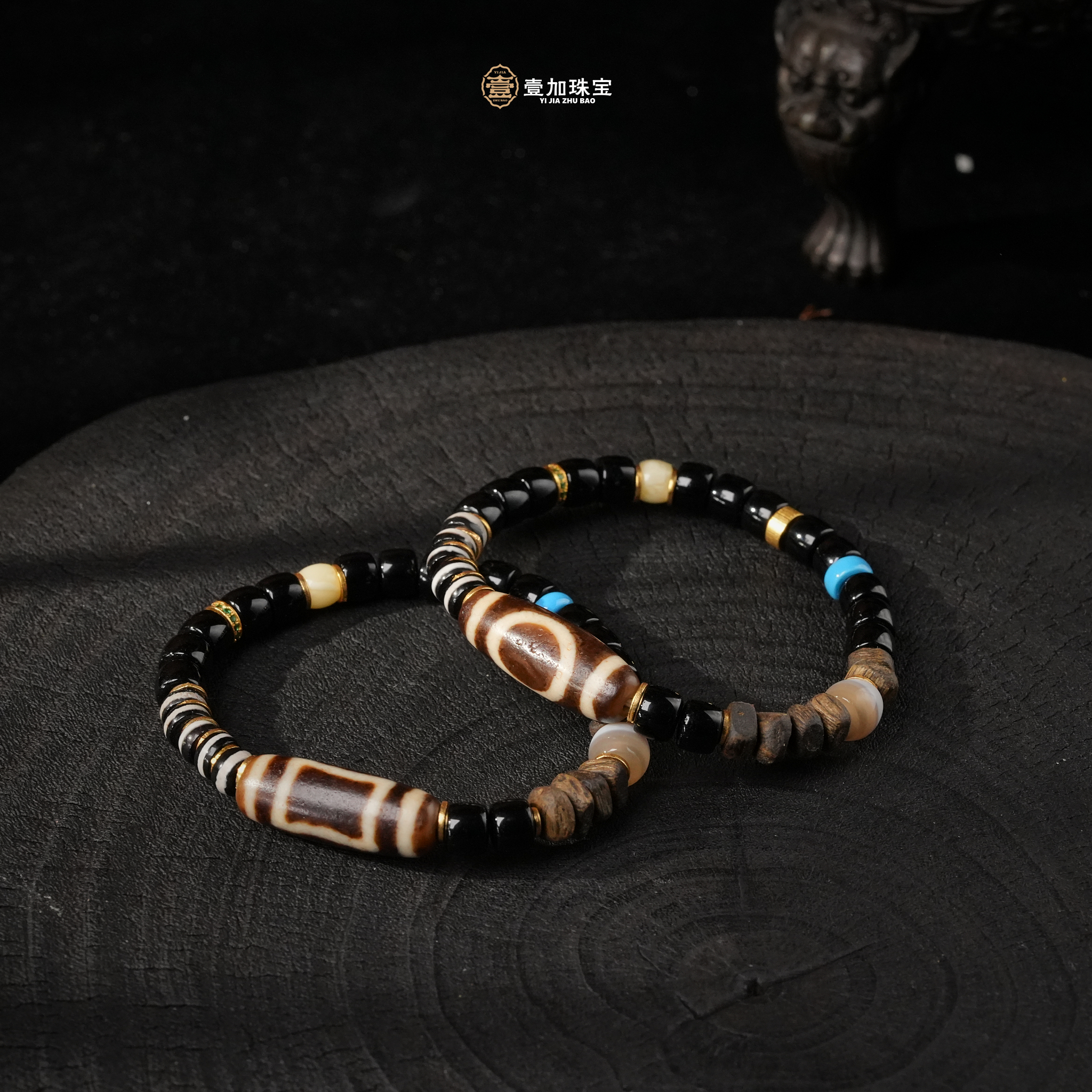 壹加林妹妹 | 玛瑙五闪TD手串多样性发其一