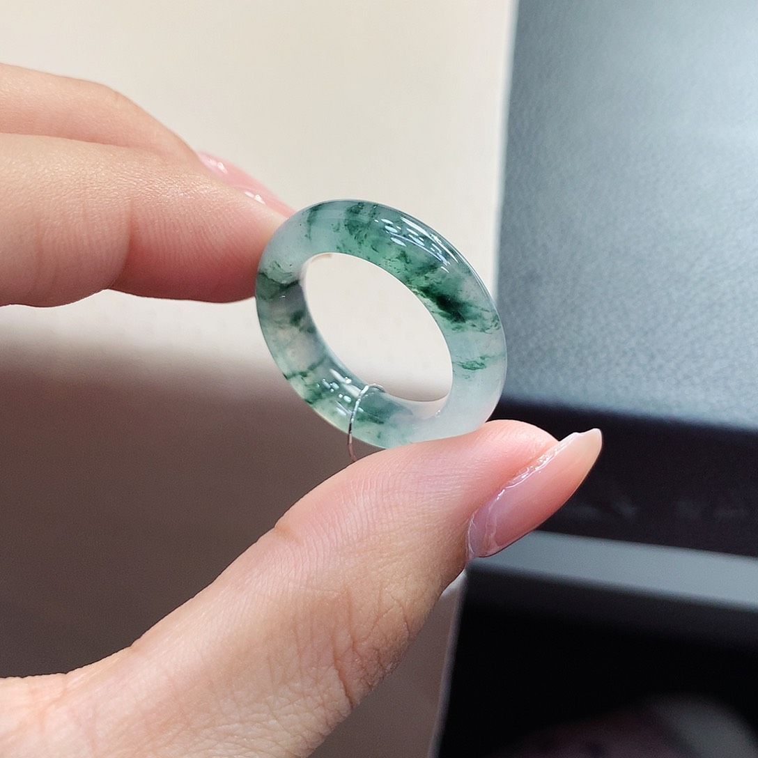 未镶嵌戒指翡翠14号