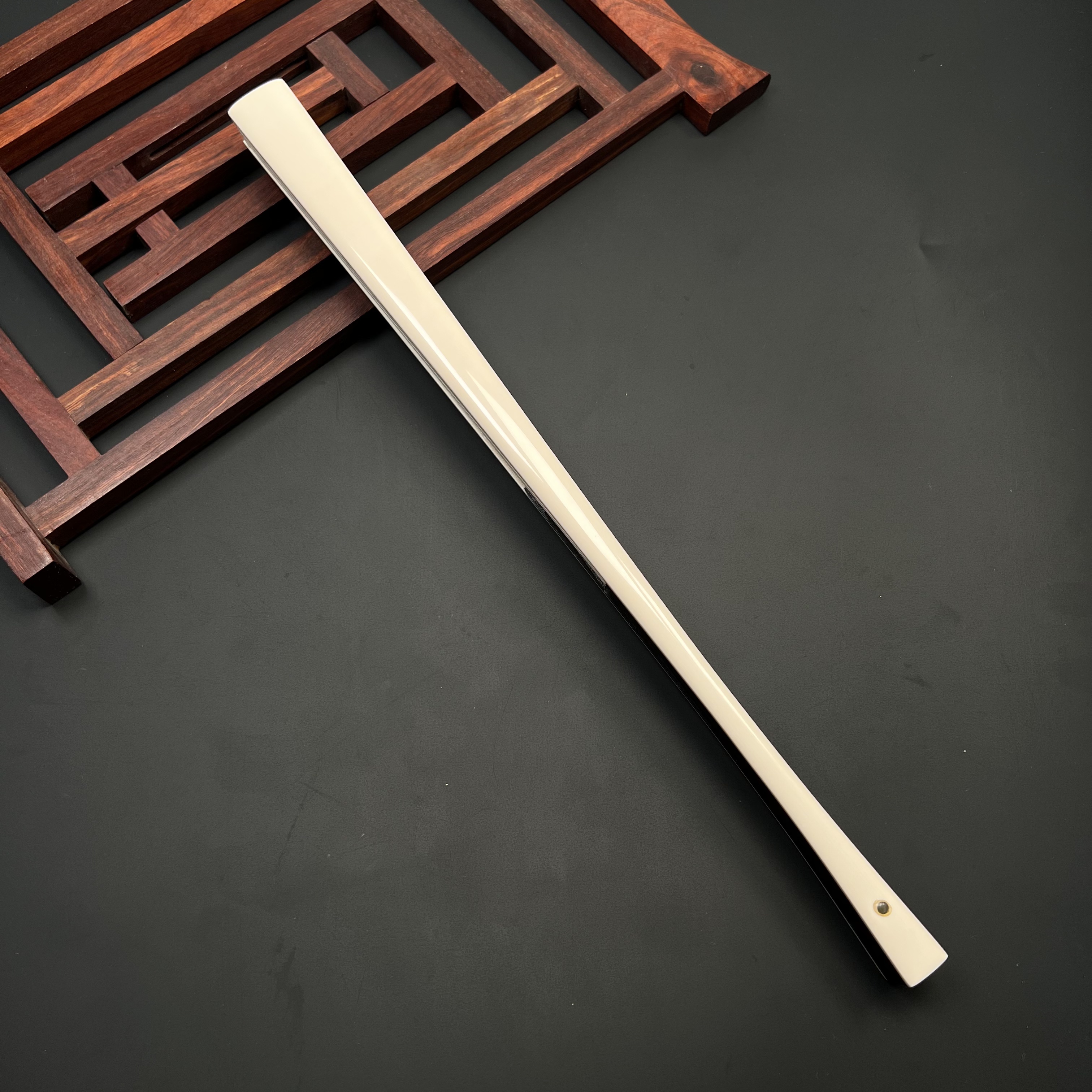 非遗马力龙制作 猛犸折扇