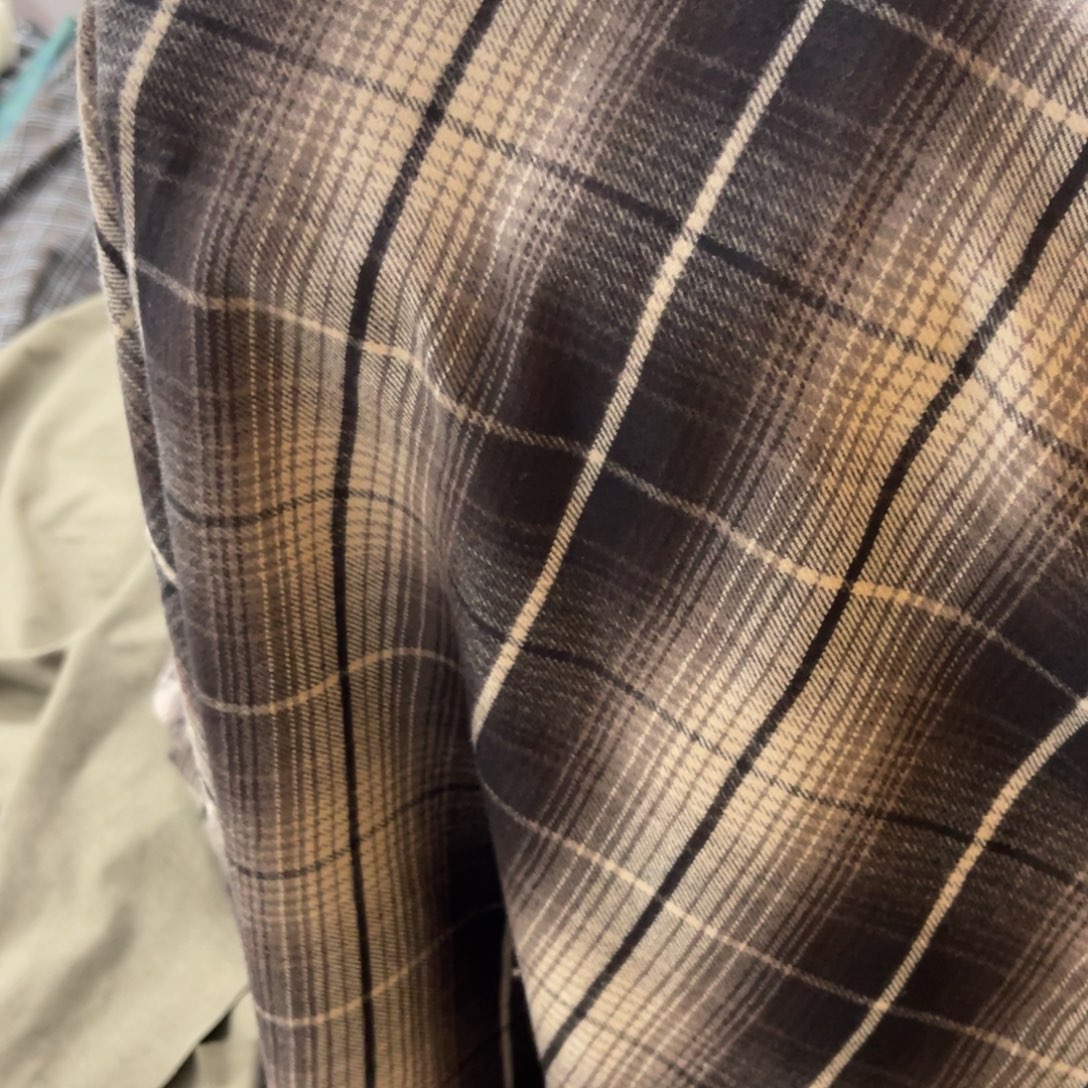 喜***静棉纯棉格子港货布料1.5米