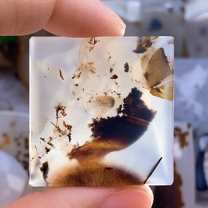 玛瑙/玉髓颈饰足银镀金镶嵌