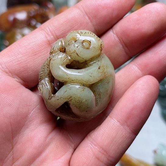 【闪购商品】和田玉吊坠(不含链)未镶嵌用****3