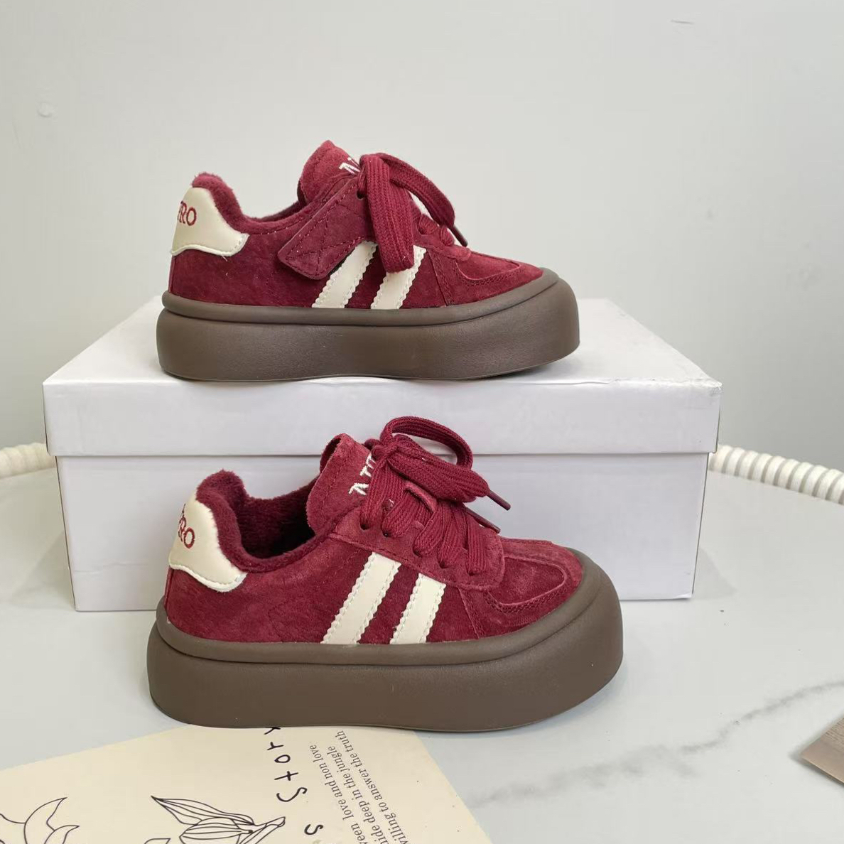 秋冬休闲鞋安可拉红 6906