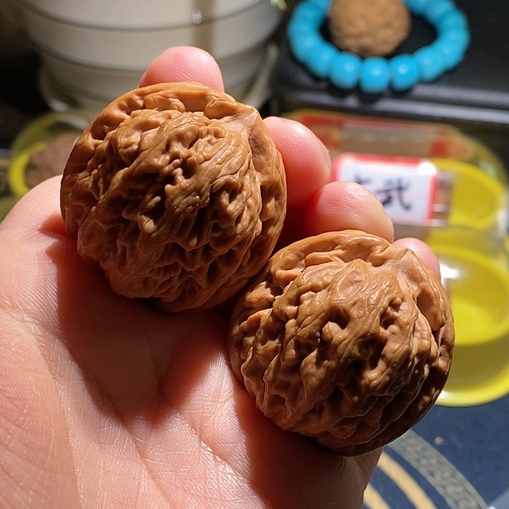 【闪购商品】吊坠文玩核桃红锦鲤