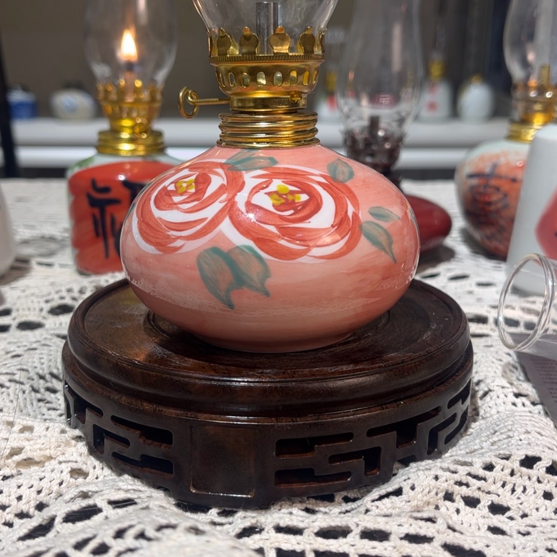 摆件景德镇陶瓷香薰灯