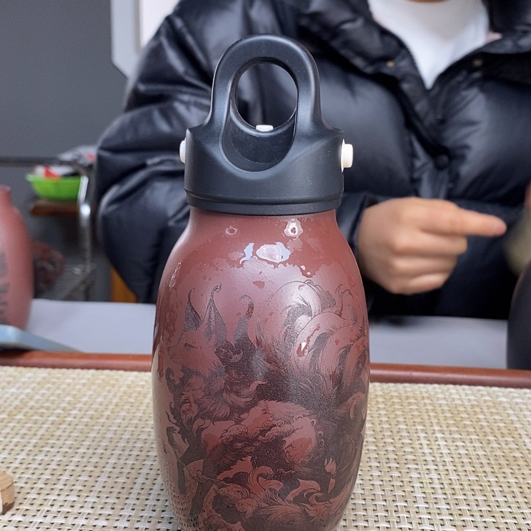 紫砂茶杯宜兴紫砂保温杯