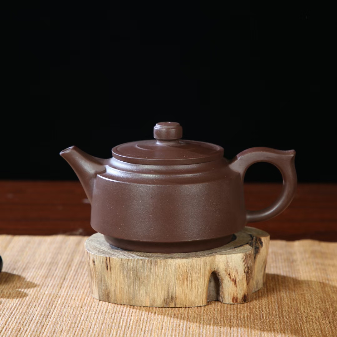 小林作品～线韵，丁蜀本地紫泥，半手工，200CC