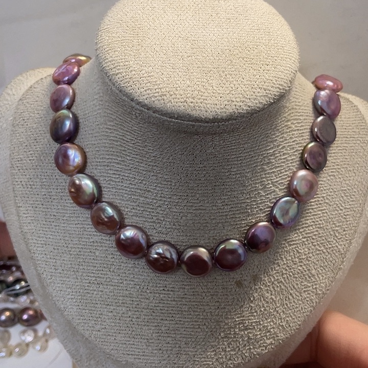 未镶嵌项链淡水珍珠