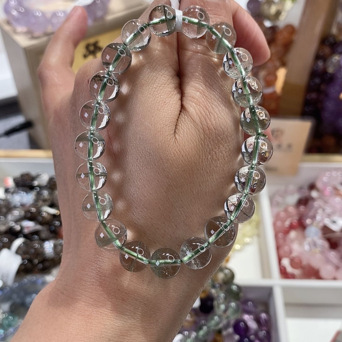 水晶手串未镶嵌G3606单圈颜色微差