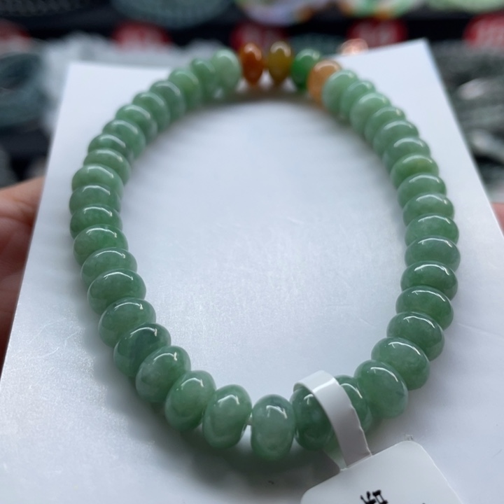 未镶嵌手链翡翠卡7