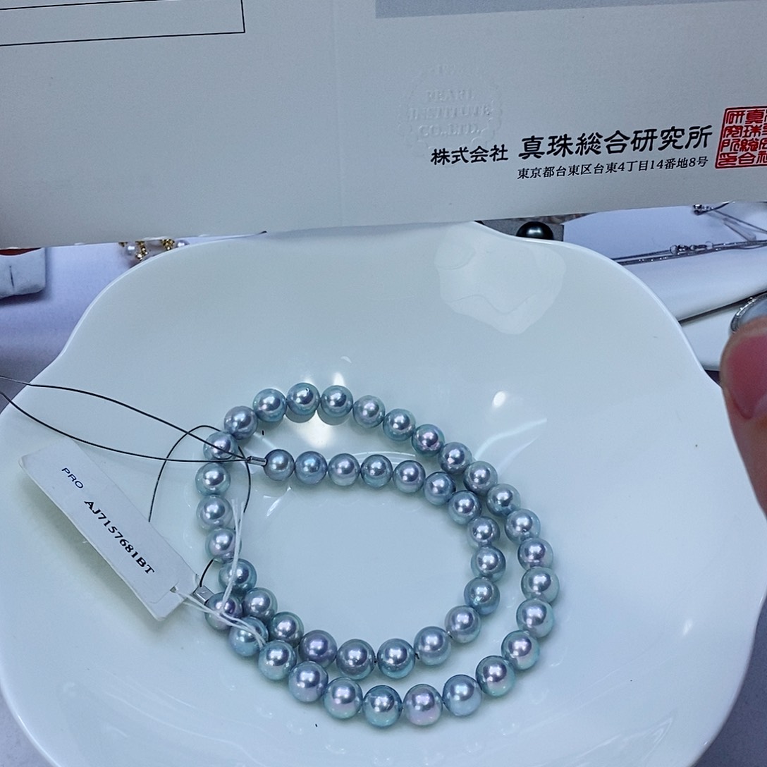 海水珍珠颈饰银S925镶嵌