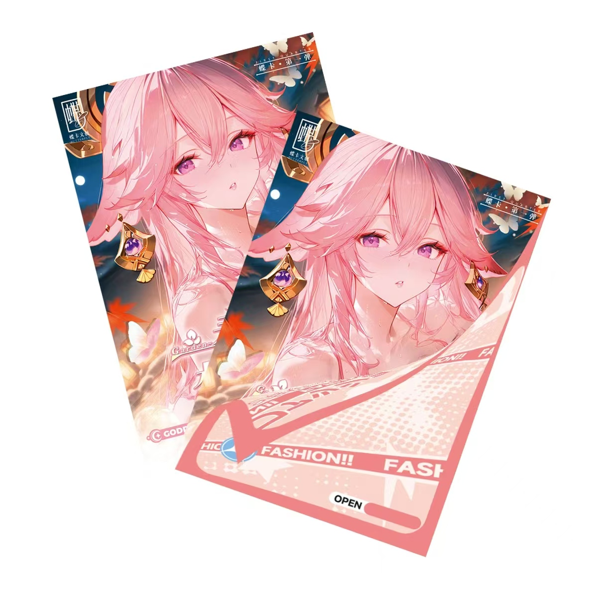 【小z吃吃】春日梦花园动漫IP卡牌默认代拆