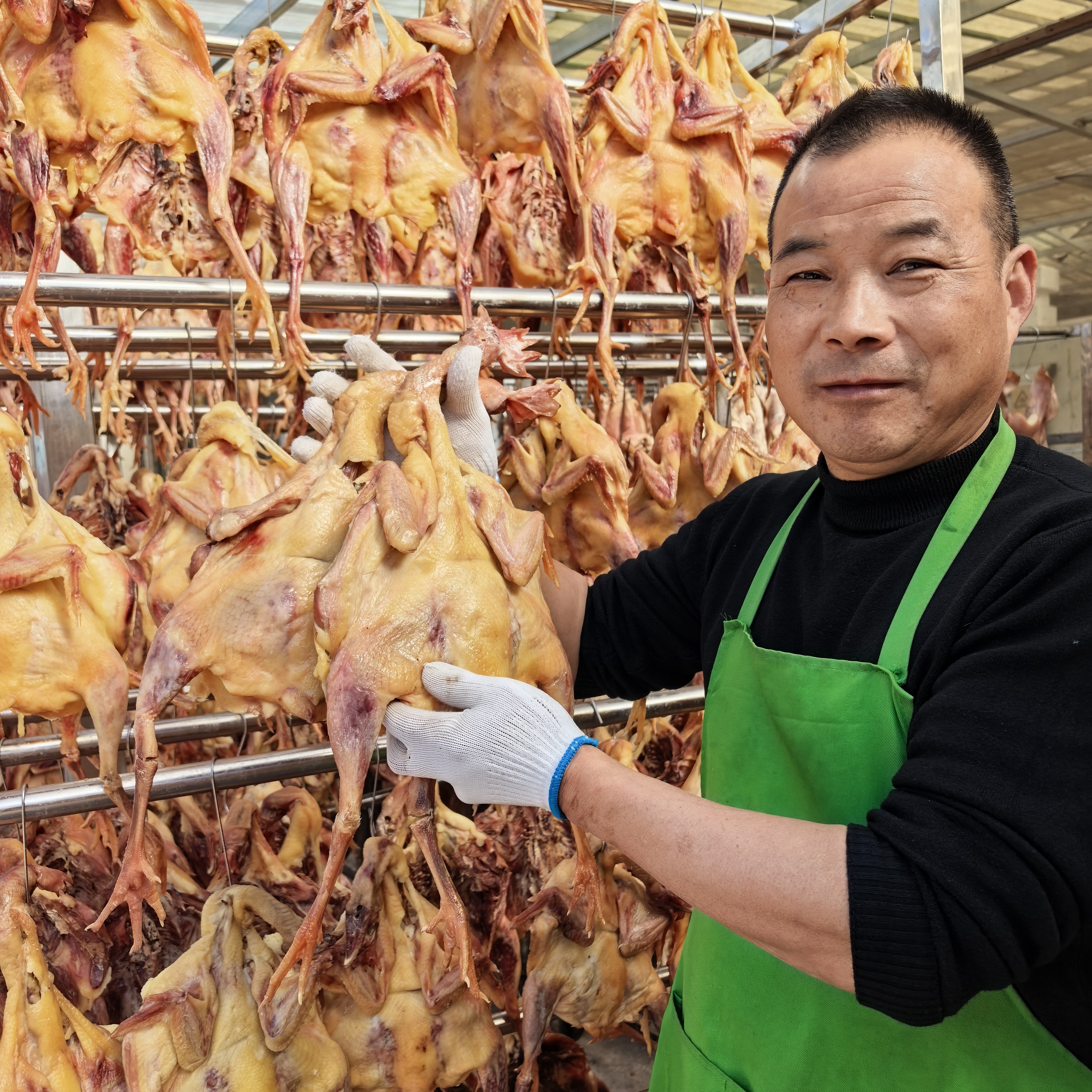 （皖西老刘）2只精品老母鸡风干鸡咸鸡