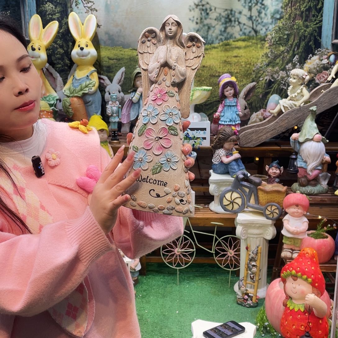 摆件花园摆件红红火火