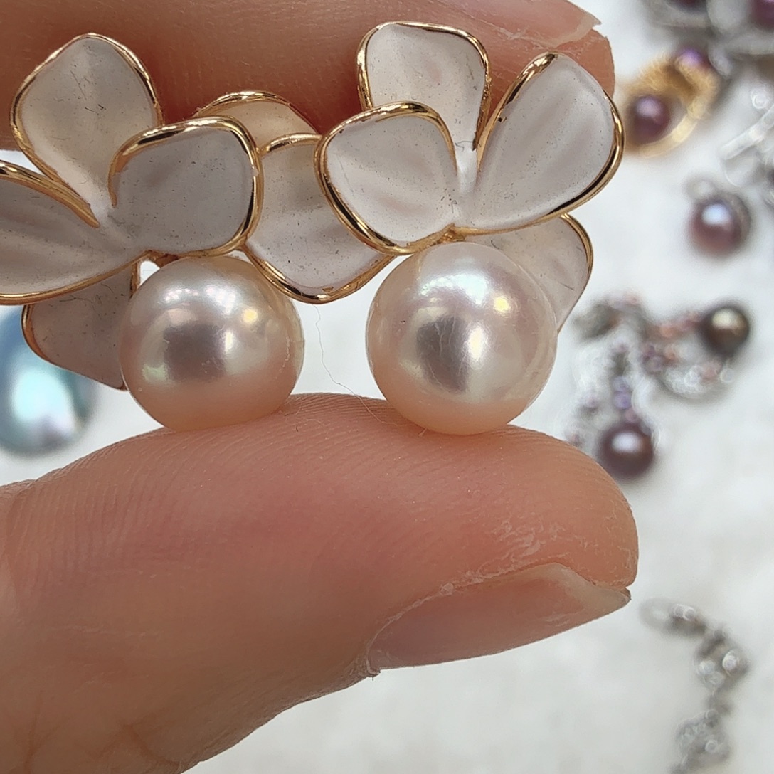 耳饰淡水珍珠未镶嵌