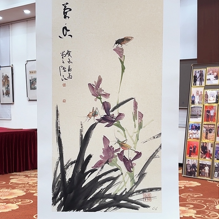 国画李陈良老先生去伪存真原作
