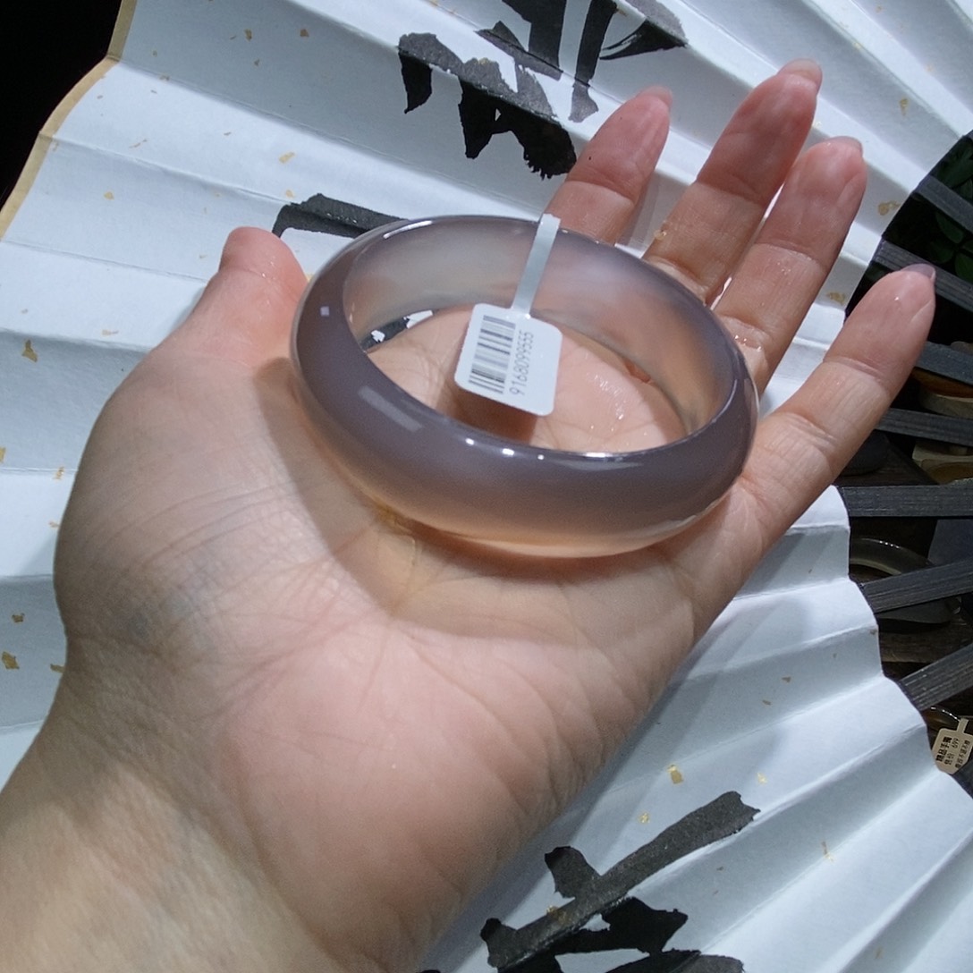 玛瑙/玉髓手镯未镶嵌宝*宝