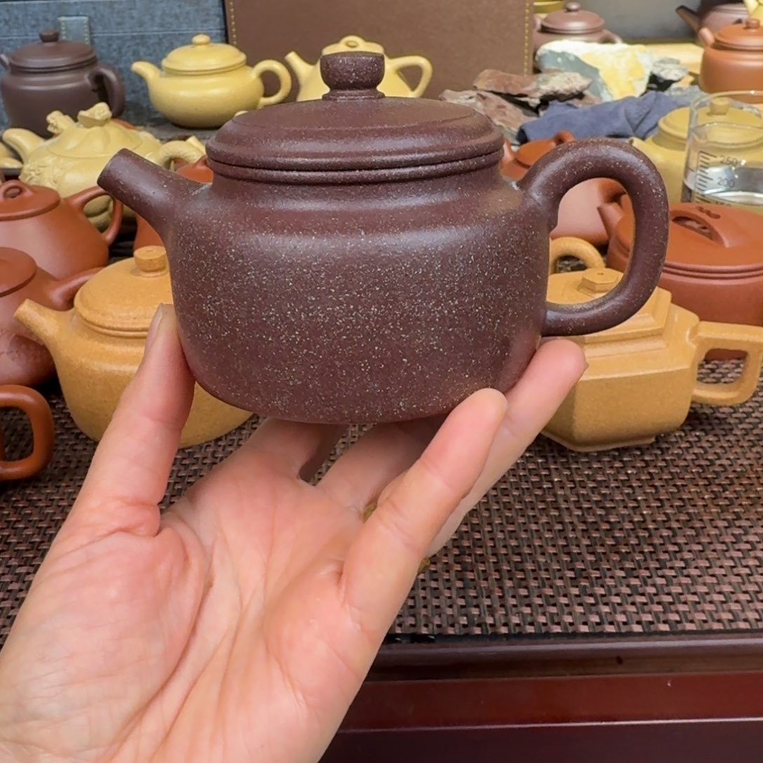 段泥茶壶桃花泥200毫升左右