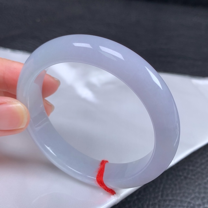 橘***甜翡翠未镶嵌手镯   