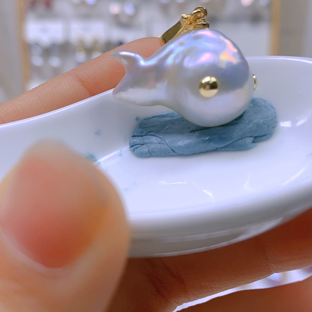 淡水珍珠颈饰合金