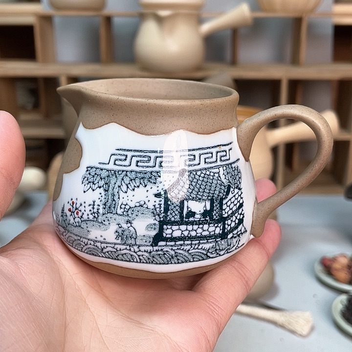 壶老段烧陶瓷茶器！