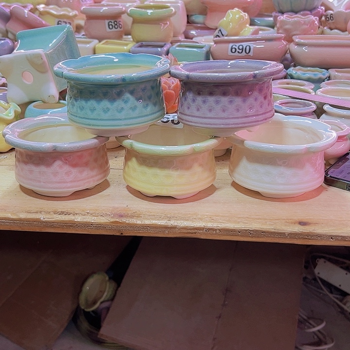 陶瓷花盆当场凑满12包邮