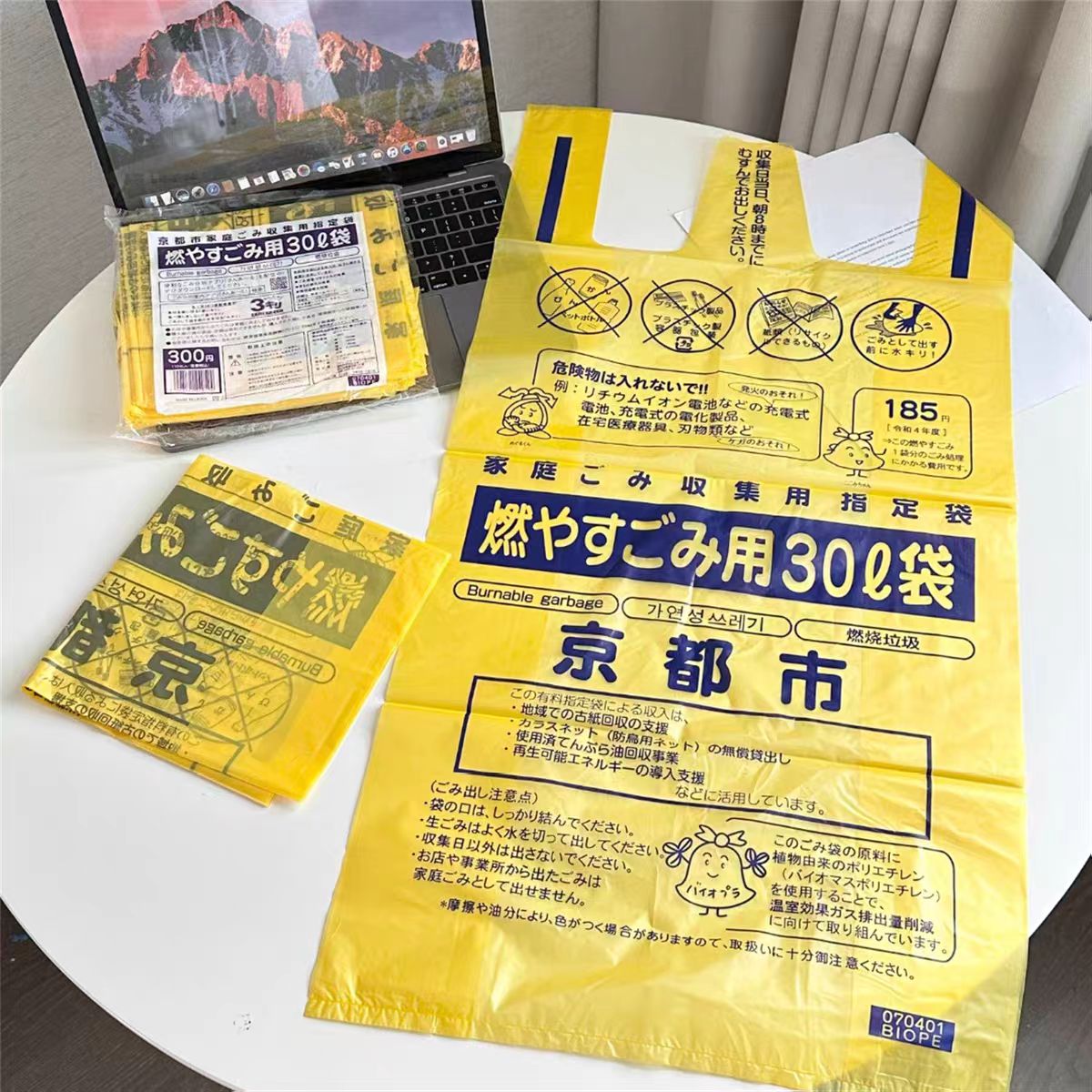 66738  家用垃圾袋大号（76*38cm）（10枚装）